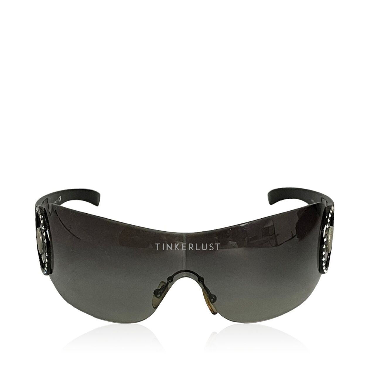 Versace sales rhinestone sunglasses